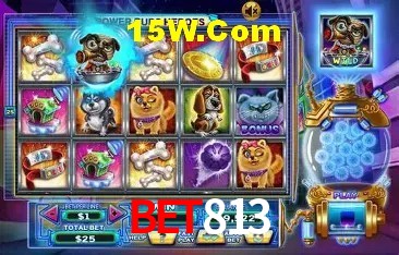 Interface moderna da plataforma Bet813