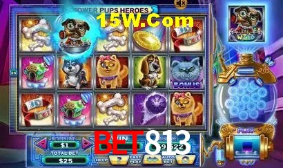 Biblioteca de slots populares na Bet813